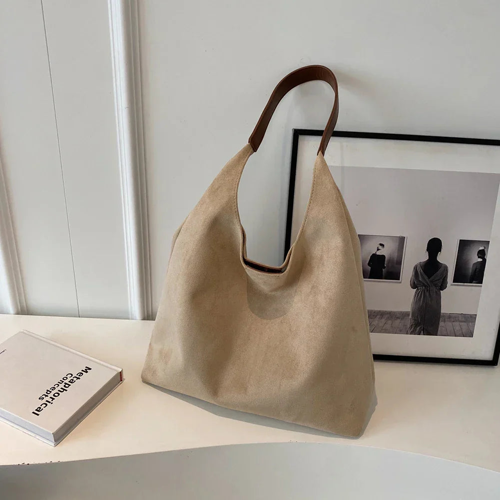 SELENA | Suede Tote Bag