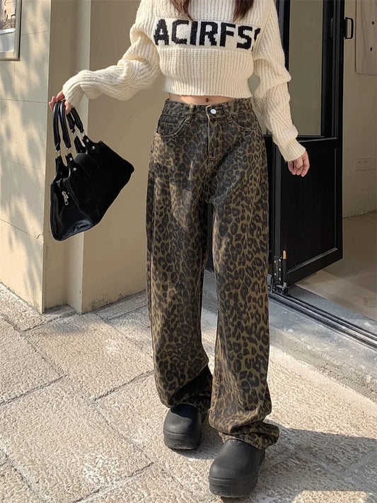 Die Essentiel Leopard Pant