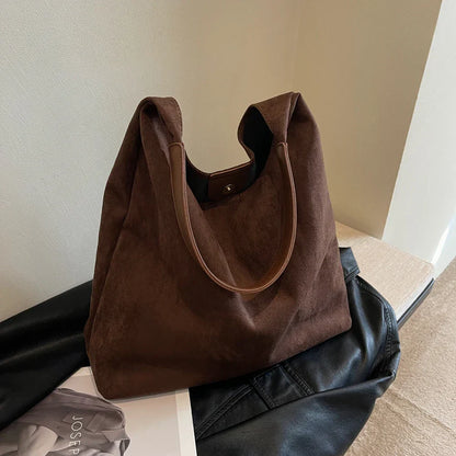 SELENA | Suede Tote Bag